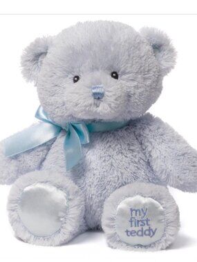 Baby GUND My First Teddy - Ultra Soft 15" Plush Toy for Babies & Newborns